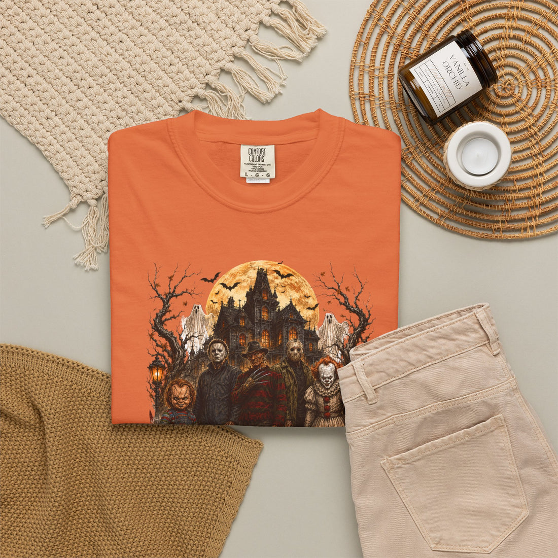 Spooky Pumpkin Night Graphic Tee