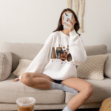 Leopard Game Day CrewNeck