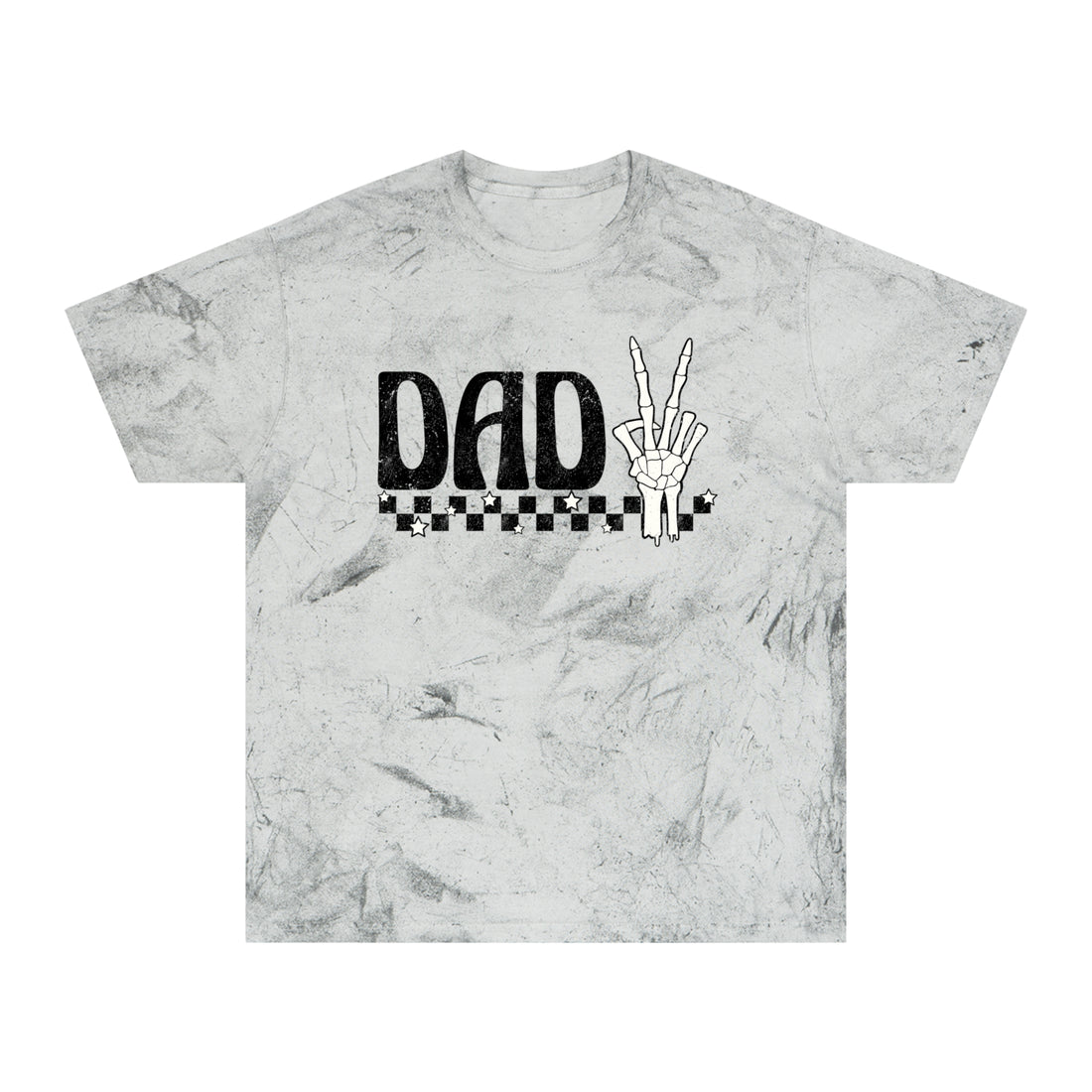 Dad Peace Sign T‑Shirt - Marble