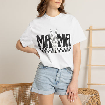 Mama Peace Sign T-Shirt