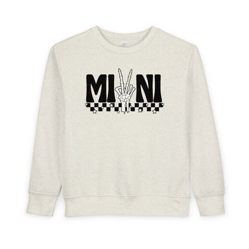 Mini Peace Sign Toddler Sweatshirt