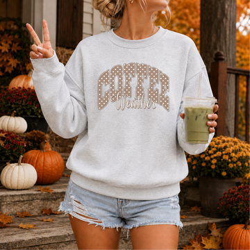 Coffee Weather Crewneck Sweatshirt