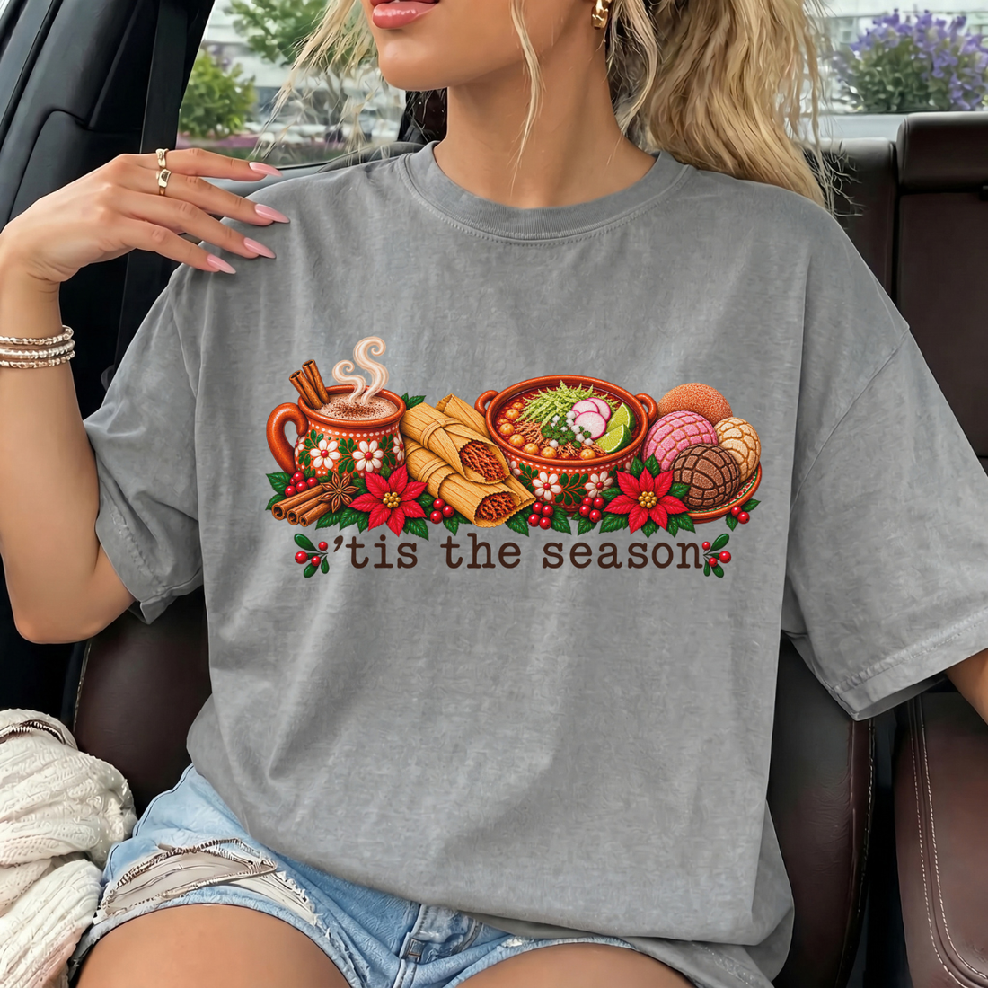 ‘Tis the Season Latina Christmas Tee