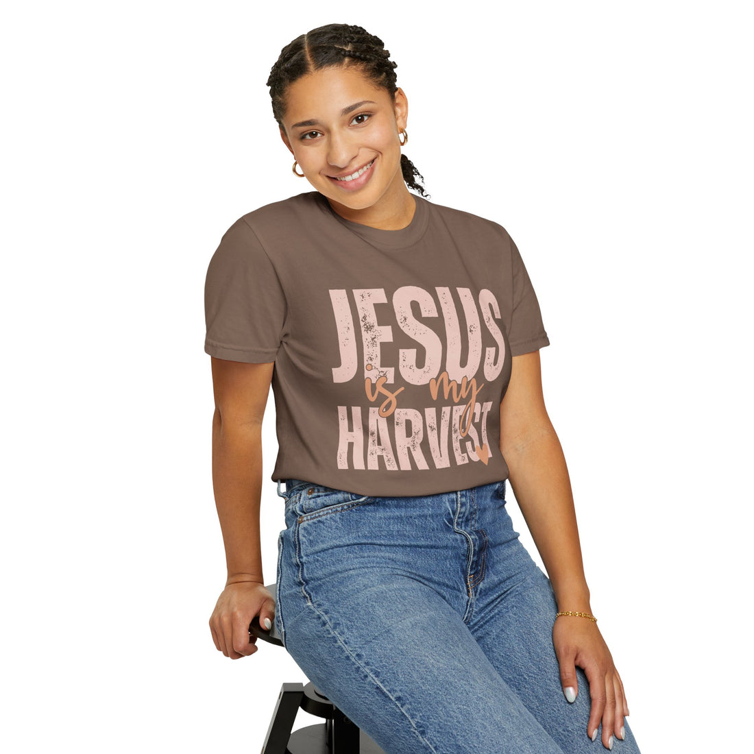 Jesus Is My Harvest Comfort Colors Tee