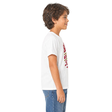 San Francisco Football Kids Tee — Vintage Helmet Youth T‑Shirt