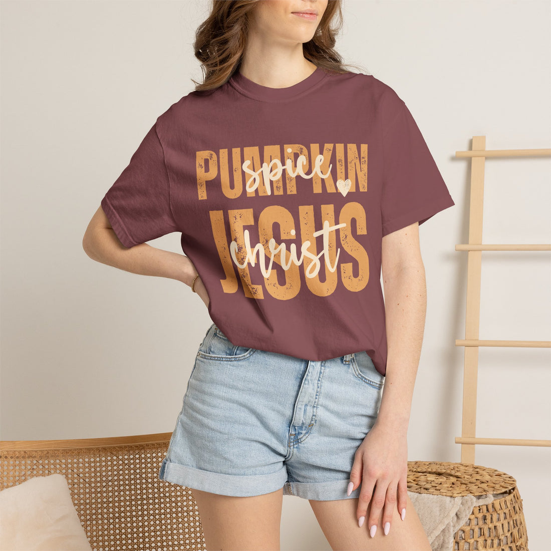 Pumpkin Spice 'N' Jesus Christ Tee