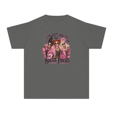 Youth PinkHocusPocus Halloween Tee